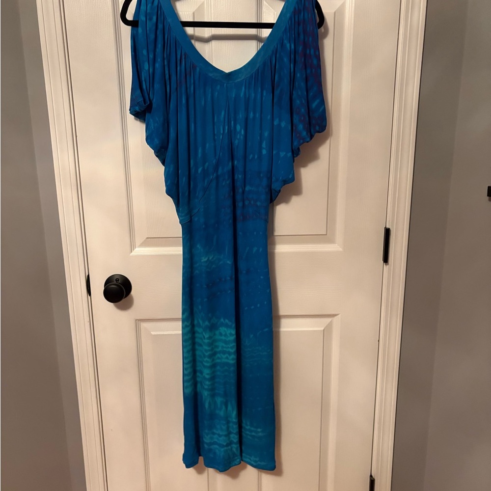 Roberto Cavalli Blue Dress